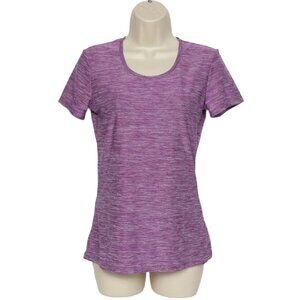 32 Degrees Cool Active T Shirt Sm Purple Space Dye